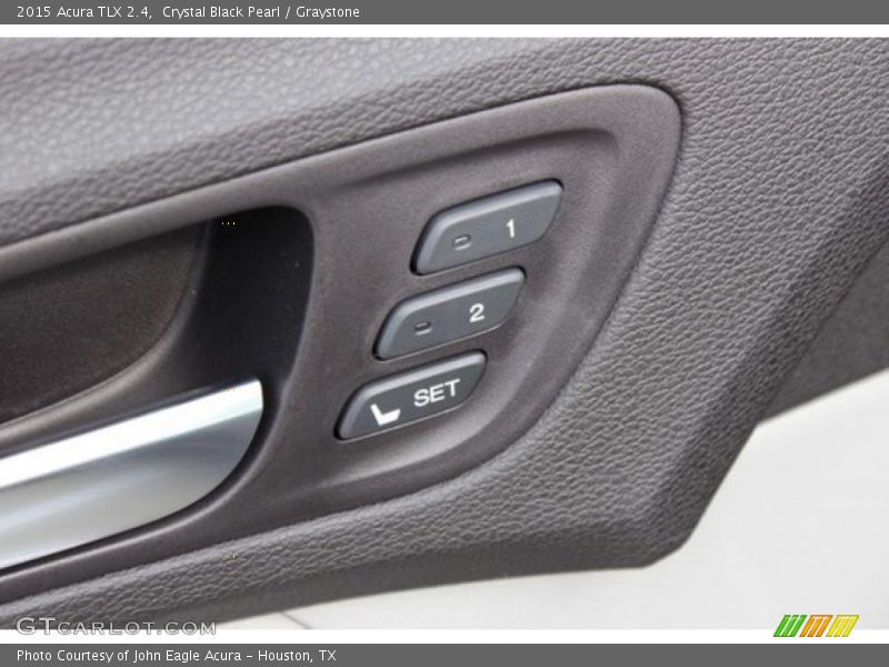 Crystal Black Pearl / Graystone 2015 Acura TLX 2.4