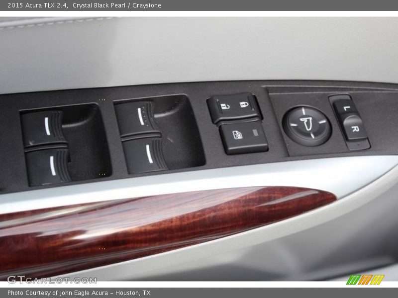 Crystal Black Pearl / Graystone 2015 Acura TLX 2.4