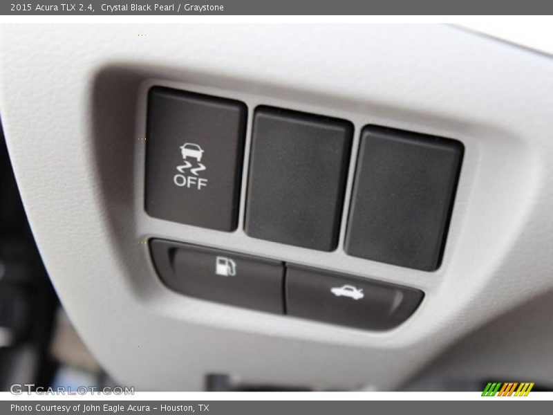 Crystal Black Pearl / Graystone 2015 Acura TLX 2.4