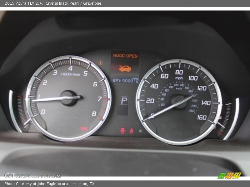 Crystal Black Pearl / Graystone 2015 Acura TLX 2.4
