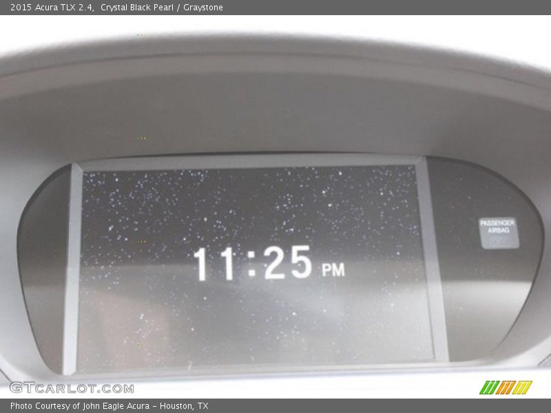 Crystal Black Pearl / Graystone 2015 Acura TLX 2.4
