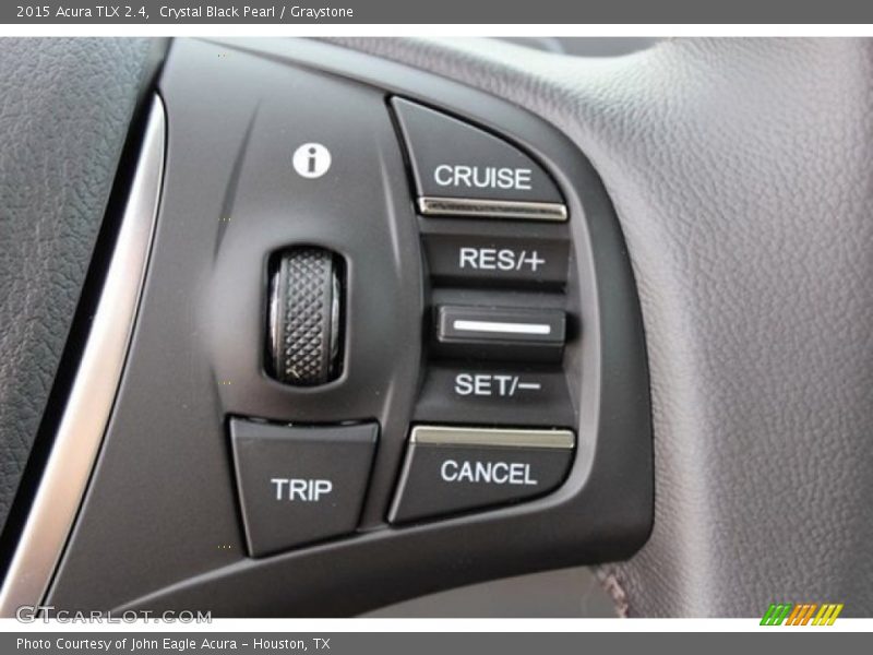 Crystal Black Pearl / Graystone 2015 Acura TLX 2.4