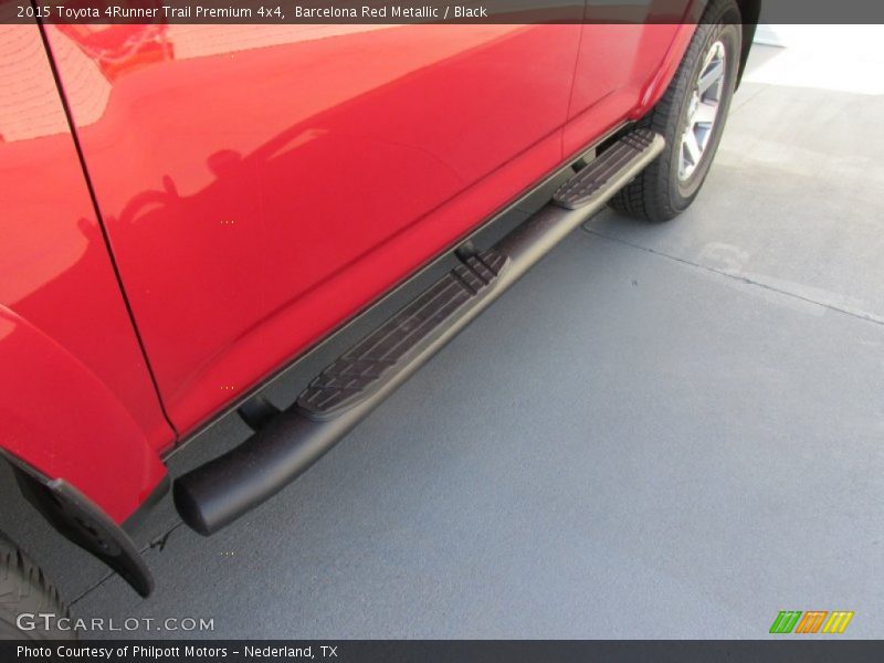 Barcelona Red Metallic / Black 2015 Toyota 4Runner Trail Premium 4x4