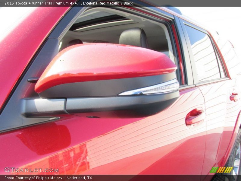 Barcelona Red Metallic / Black 2015 Toyota 4Runner Trail Premium 4x4
