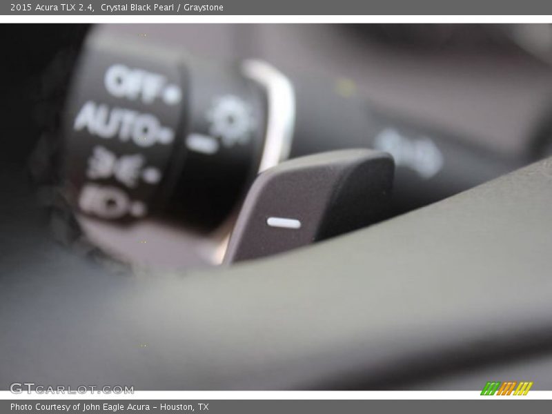 Crystal Black Pearl / Graystone 2015 Acura TLX 2.4