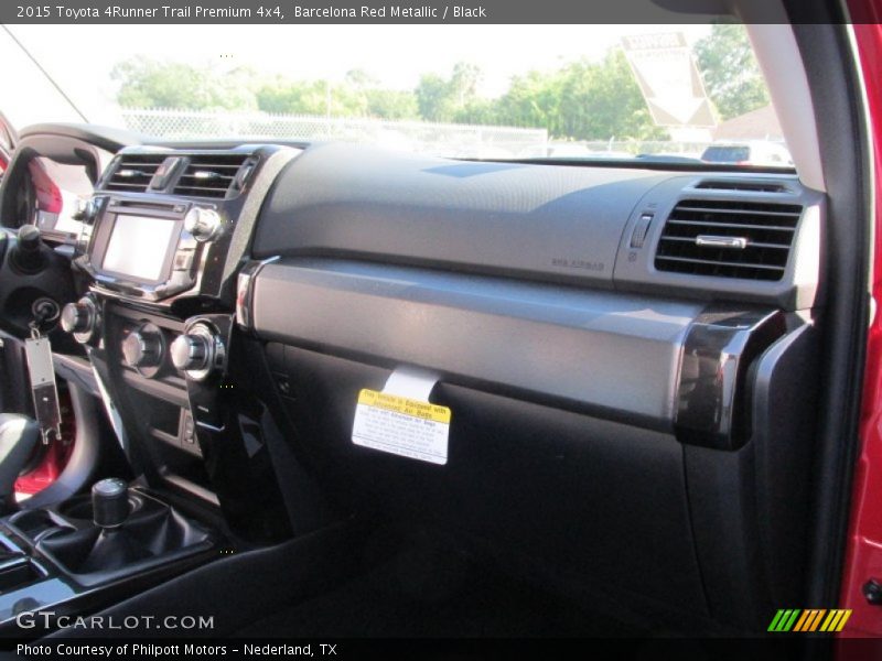 Barcelona Red Metallic / Black 2015 Toyota 4Runner Trail Premium 4x4