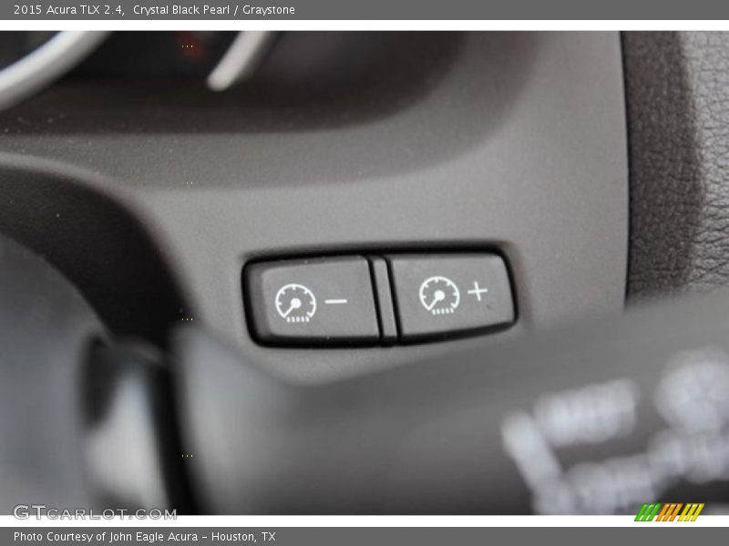 Crystal Black Pearl / Graystone 2015 Acura TLX 2.4
