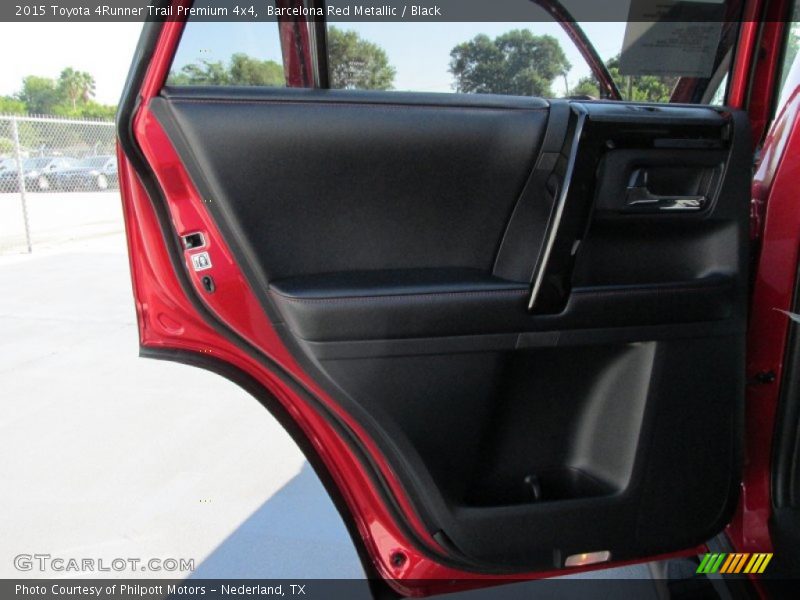 Barcelona Red Metallic / Black 2015 Toyota 4Runner Trail Premium 4x4