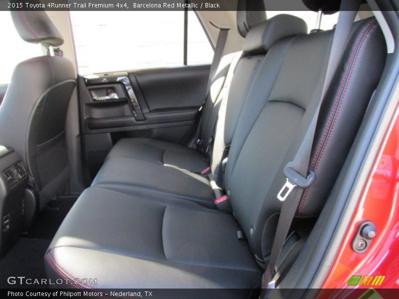 Barcelona Red Metallic / Black 2015 Toyota 4Runner Trail Premium 4x4