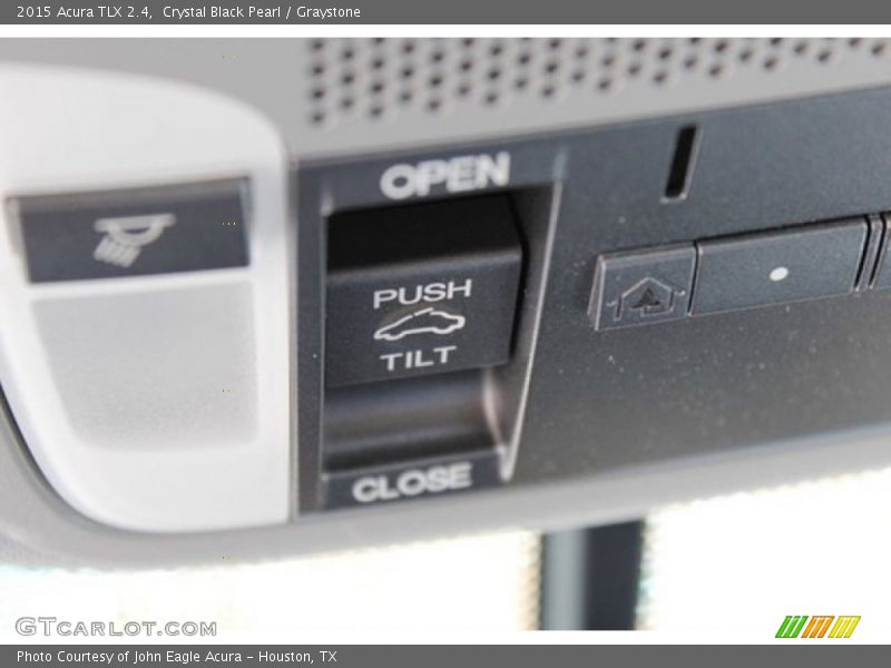 Crystal Black Pearl / Graystone 2015 Acura TLX 2.4