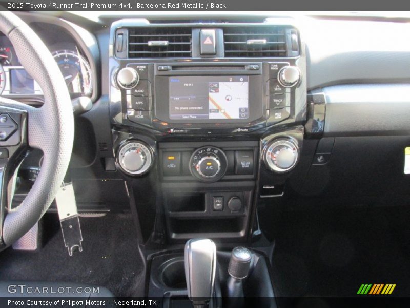 Barcelona Red Metallic / Black 2015 Toyota 4Runner Trail Premium 4x4