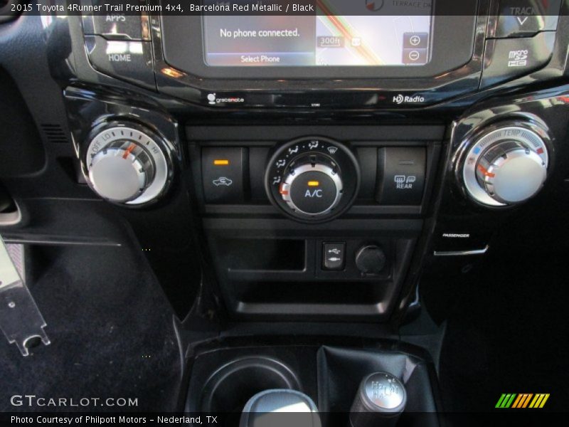 Barcelona Red Metallic / Black 2015 Toyota 4Runner Trail Premium 4x4