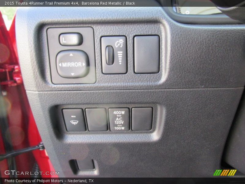 Barcelona Red Metallic / Black 2015 Toyota 4Runner Trail Premium 4x4