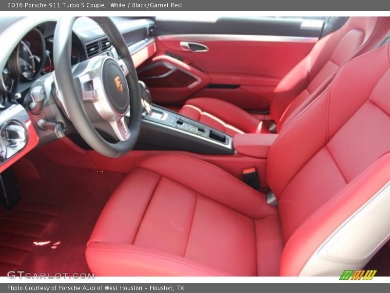 Front Seat of 2016 911 Turbo S Coupe