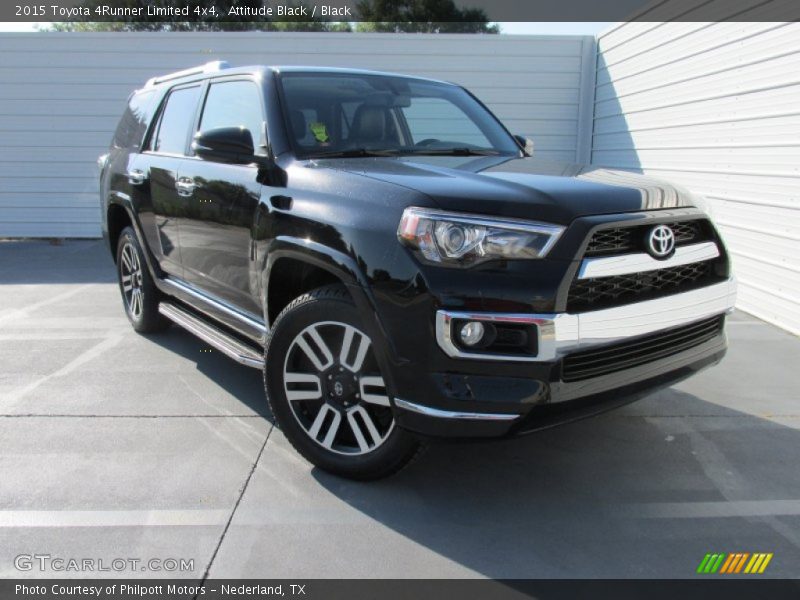 Attitude Black / Black 2015 Toyota 4Runner Limited 4x4