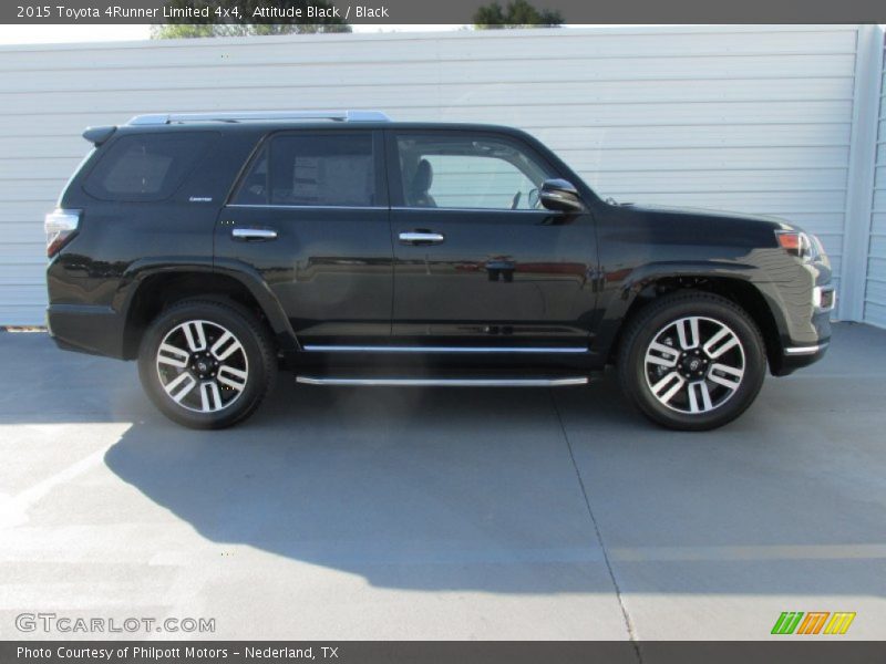 Attitude Black / Black 2015 Toyota 4Runner Limited 4x4