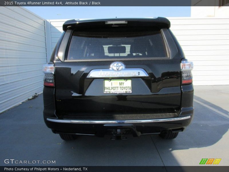 Attitude Black / Black 2015 Toyota 4Runner Limited 4x4