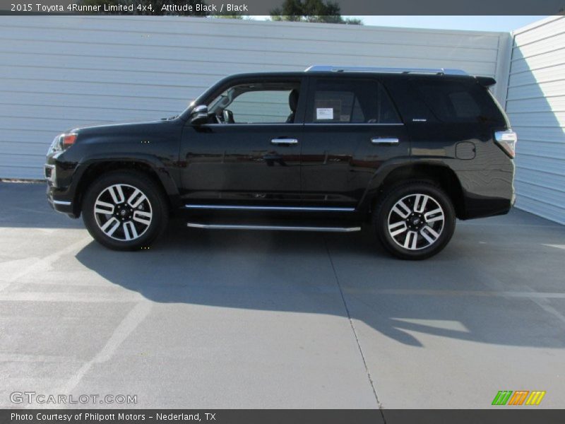 Attitude Black / Black 2015 Toyota 4Runner Limited 4x4