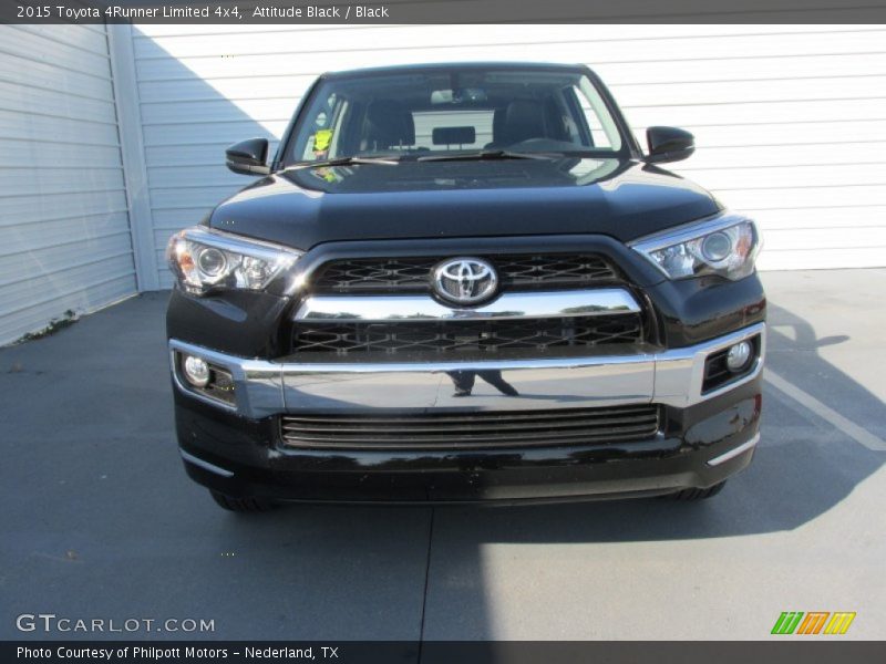Attitude Black / Black 2015 Toyota 4Runner Limited 4x4