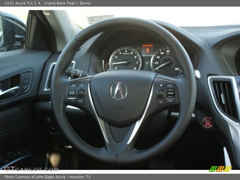 Crystal Black Pearl / Ebony 2015 Acura TLX 2.4