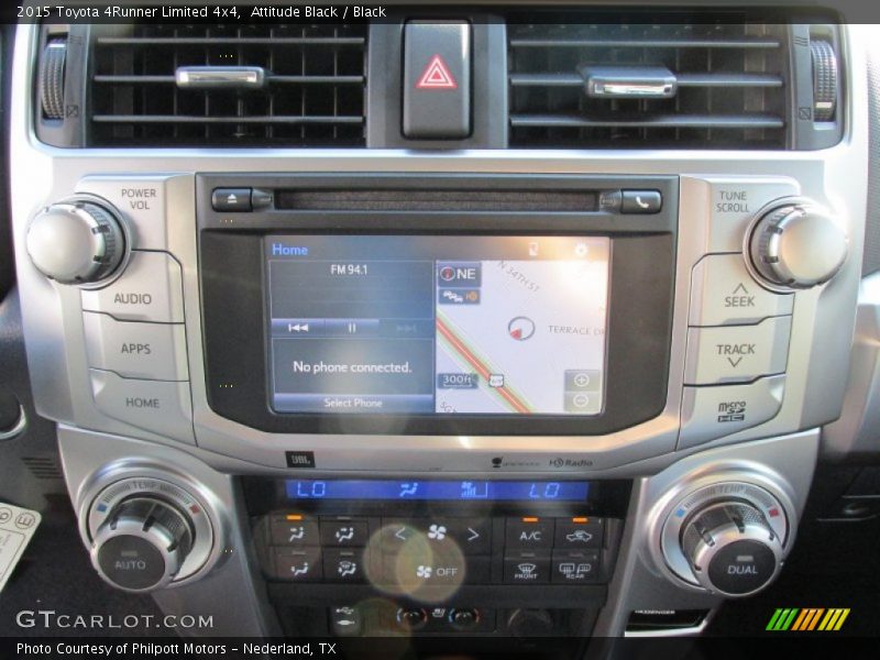 Attitude Black / Black 2015 Toyota 4Runner Limited 4x4