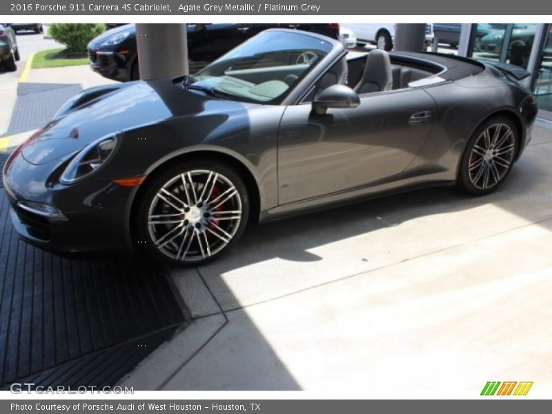  2016 911 Carrera 4S Cabriolet Agate Grey Metallic