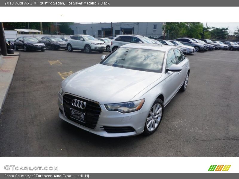 Ice Silver Metallic / Black 2013 Audi A6 2.0T quattro Sedan