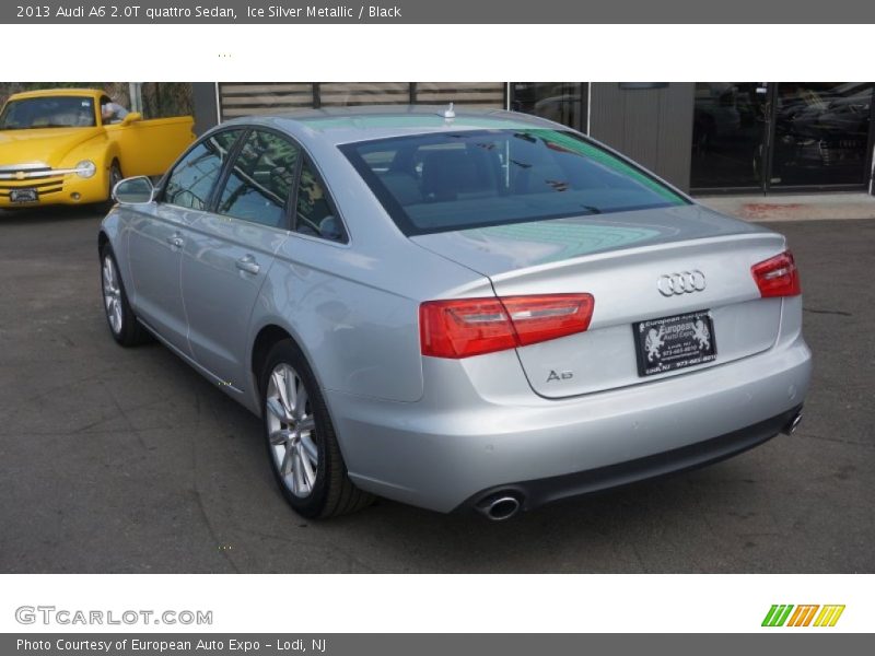Ice Silver Metallic / Black 2013 Audi A6 2.0T quattro Sedan