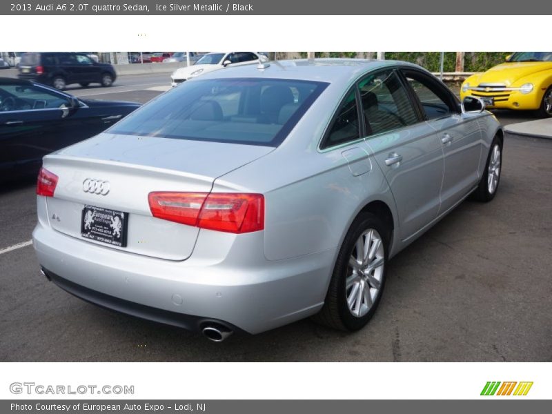 Ice Silver Metallic / Black 2013 Audi A6 2.0T quattro Sedan