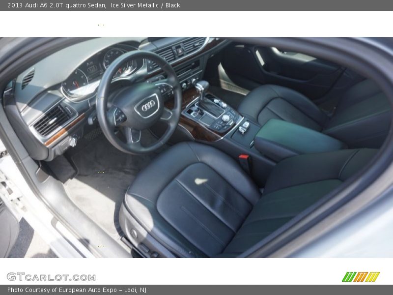 Ice Silver Metallic / Black 2013 Audi A6 2.0T quattro Sedan