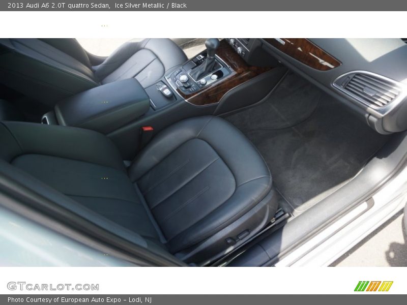 Ice Silver Metallic / Black 2013 Audi A6 2.0T quattro Sedan