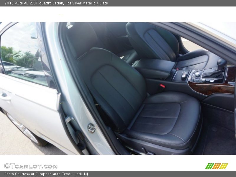 Ice Silver Metallic / Black 2013 Audi A6 2.0T quattro Sedan