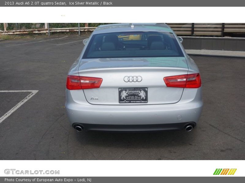 Ice Silver Metallic / Black 2013 Audi A6 2.0T quattro Sedan