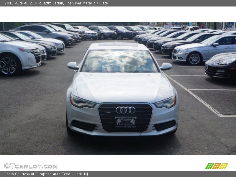 Ice Silver Metallic / Black 2013 Audi A6 2.0T quattro Sedan