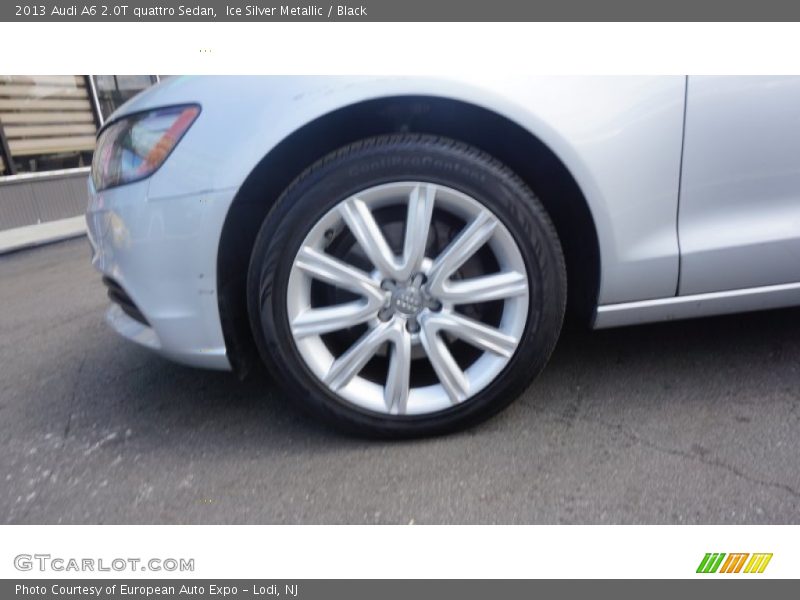 Ice Silver Metallic / Black 2013 Audi A6 2.0T quattro Sedan