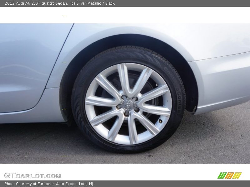 Ice Silver Metallic / Black 2013 Audi A6 2.0T quattro Sedan