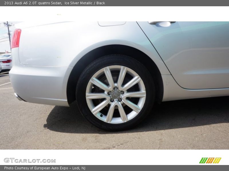 Ice Silver Metallic / Black 2013 Audi A6 2.0T quattro Sedan
