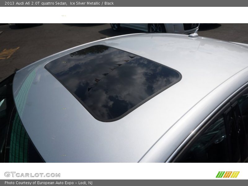Ice Silver Metallic / Black 2013 Audi A6 2.0T quattro Sedan