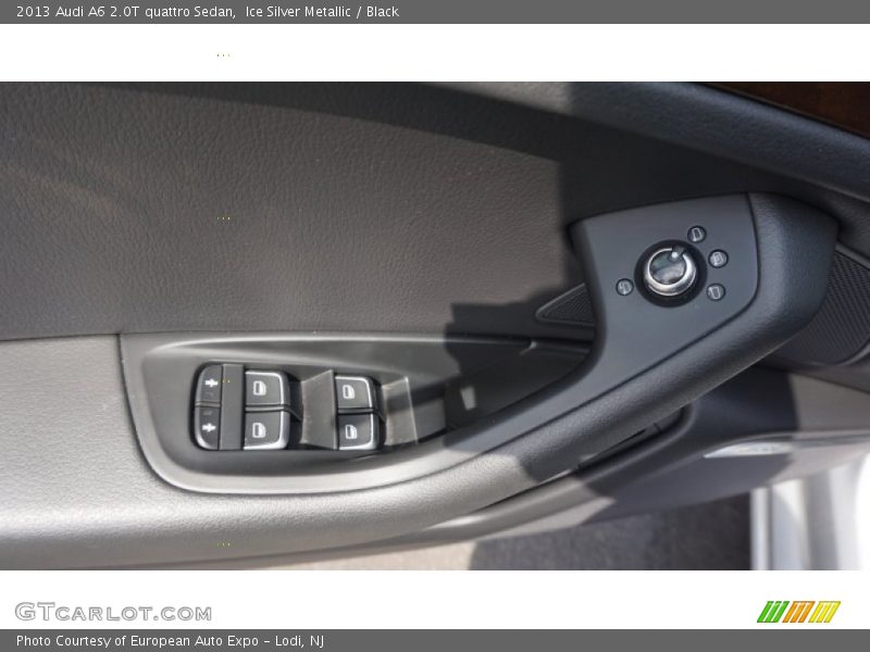 Ice Silver Metallic / Black 2013 Audi A6 2.0T quattro Sedan