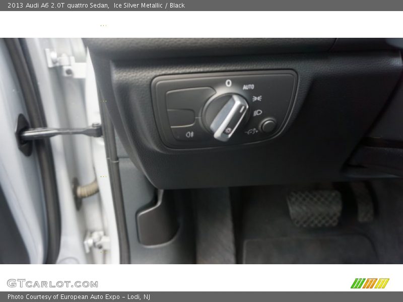 Ice Silver Metallic / Black 2013 Audi A6 2.0T quattro Sedan