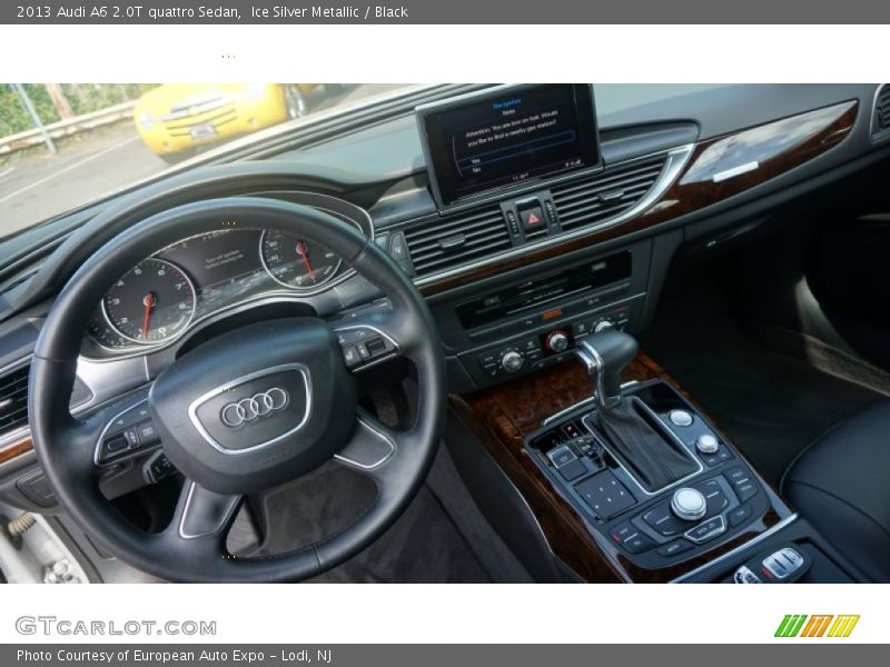 Ice Silver Metallic / Black 2013 Audi A6 2.0T quattro Sedan