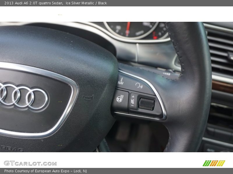 Ice Silver Metallic / Black 2013 Audi A6 2.0T quattro Sedan