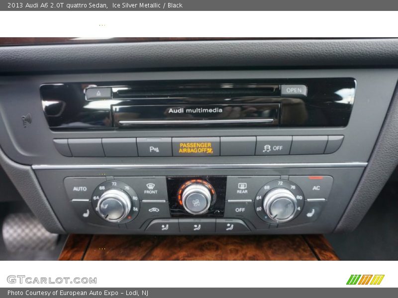 Ice Silver Metallic / Black 2013 Audi A6 2.0T quattro Sedan