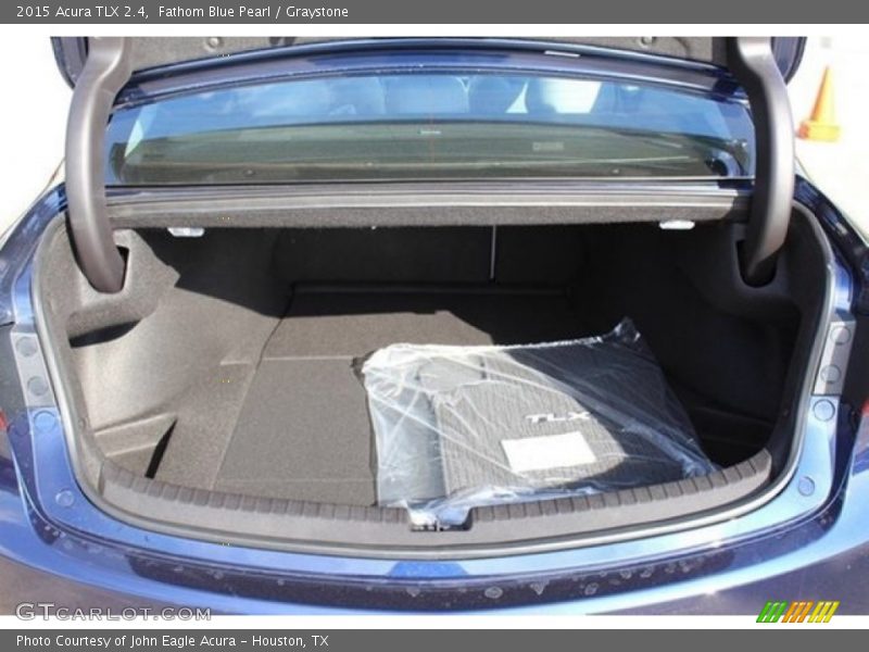 Fathom Blue Pearl / Graystone 2015 Acura TLX 2.4