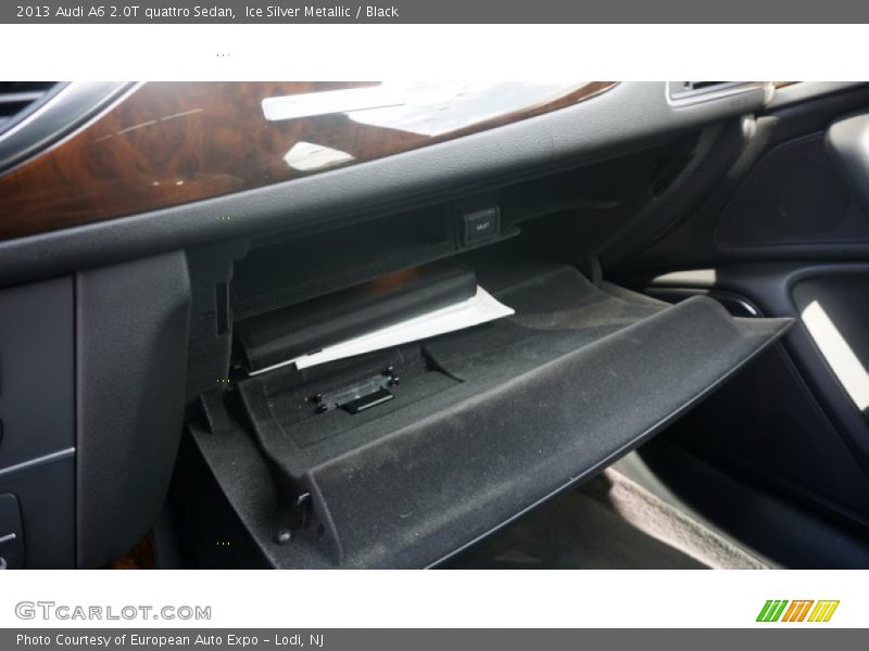 Ice Silver Metallic / Black 2013 Audi A6 2.0T quattro Sedan