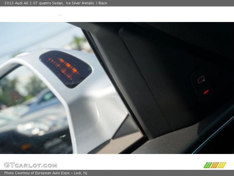 Ice Silver Metallic / Black 2013 Audi A6 2.0T quattro Sedan