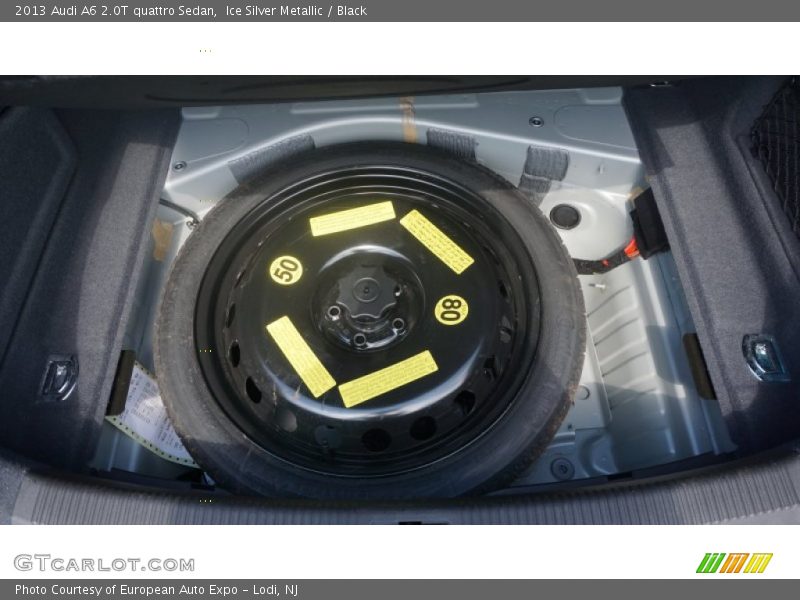 Ice Silver Metallic / Black 2013 Audi A6 2.0T quattro Sedan