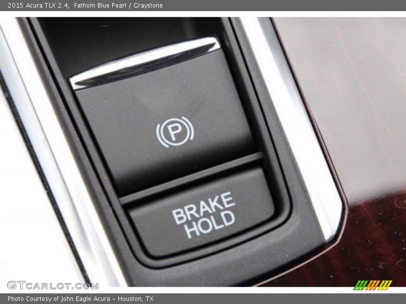 Fathom Blue Pearl / Graystone 2015 Acura TLX 2.4