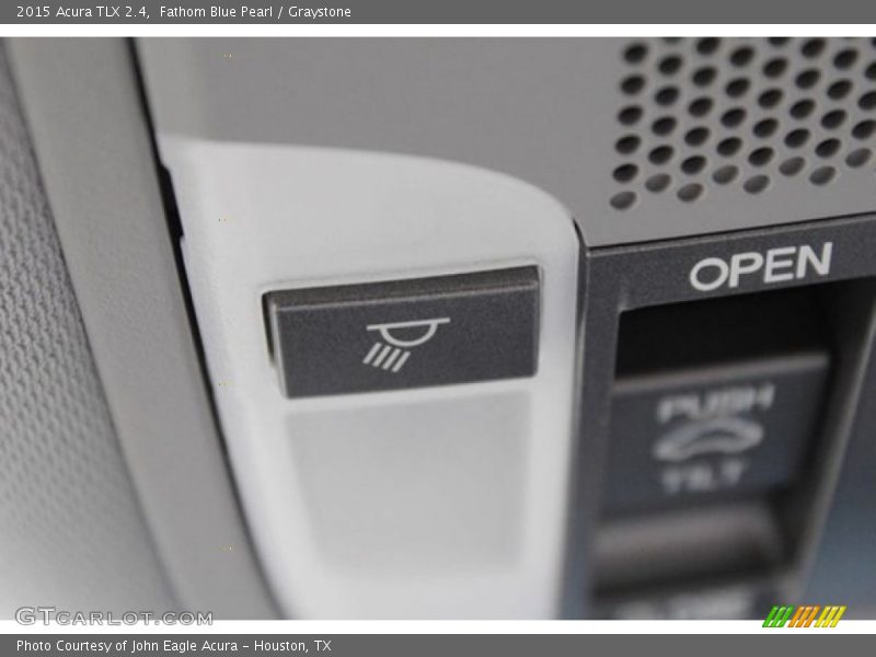 Fathom Blue Pearl / Graystone 2015 Acura TLX 2.4