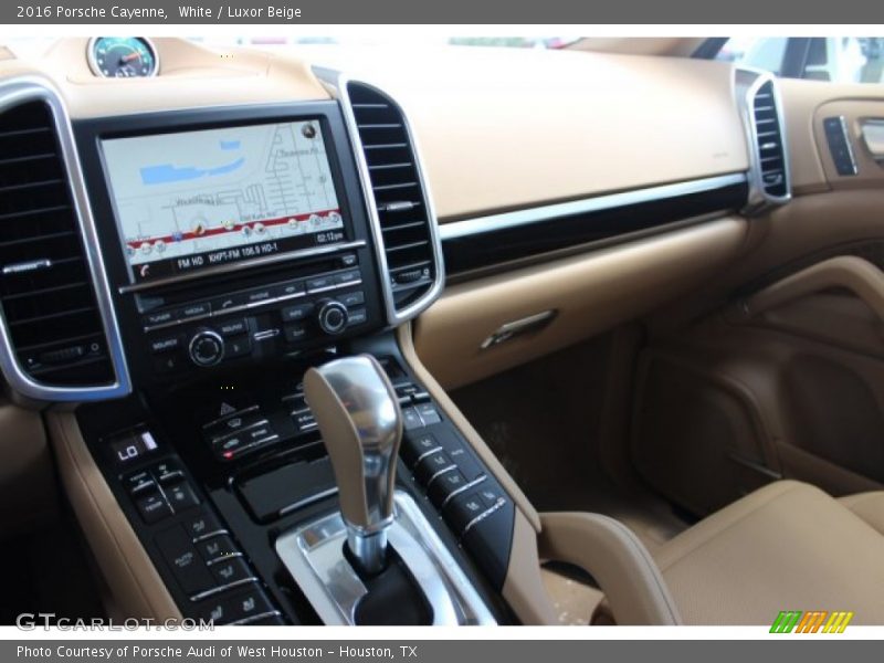 White / Luxor Beige 2016 Porsche Cayenne